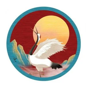 Großer Runder <br> Teppich 300 cm