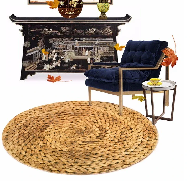 Großer Runder Teppich Wohnzimmer