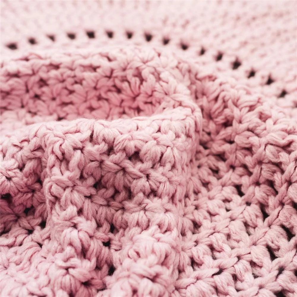 Runder Rosa Hakenteppich Runder Rosa Hakenteppich