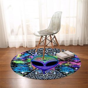 Runder Teppich <br> Außerirdische