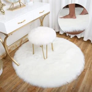 Runder Teppich <br> Badezimmer