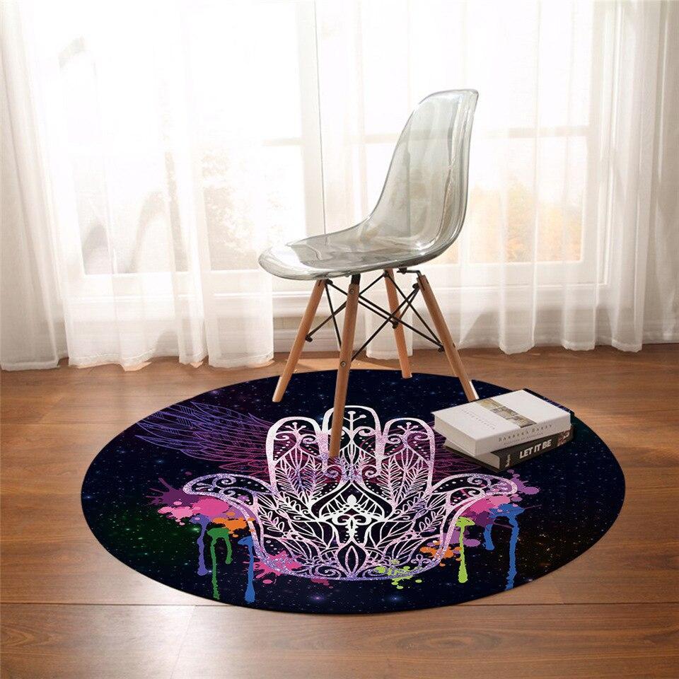 Runder Teppich <br> Böhmische Galaxie Runder Teppich <br> Böhmische Galaxie