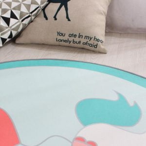 Runder Teppich <br> Dick Baby