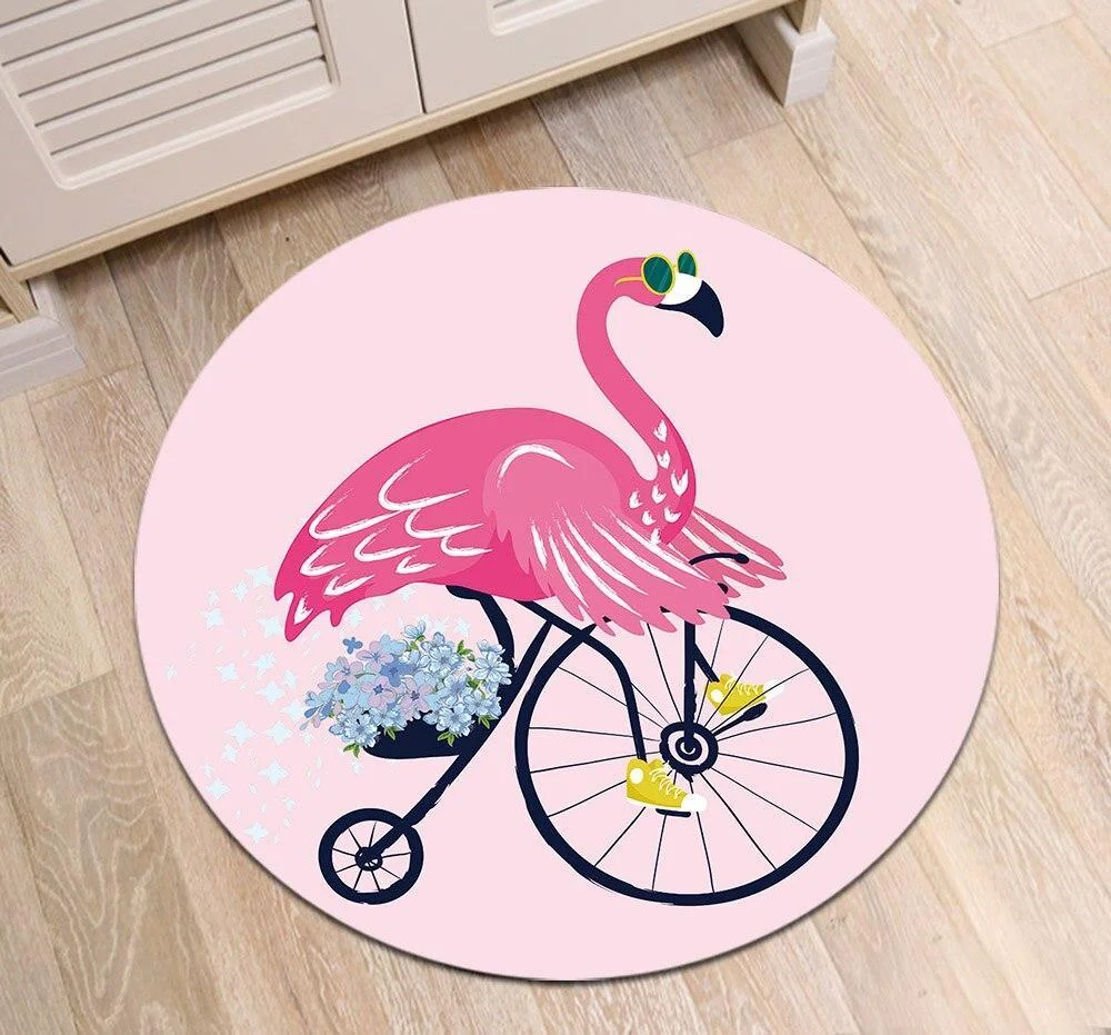 Runder Teppich Flamingo Runder Teppich Flamingo