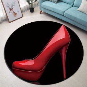 Runder Teppich <br> Frauenabsatz