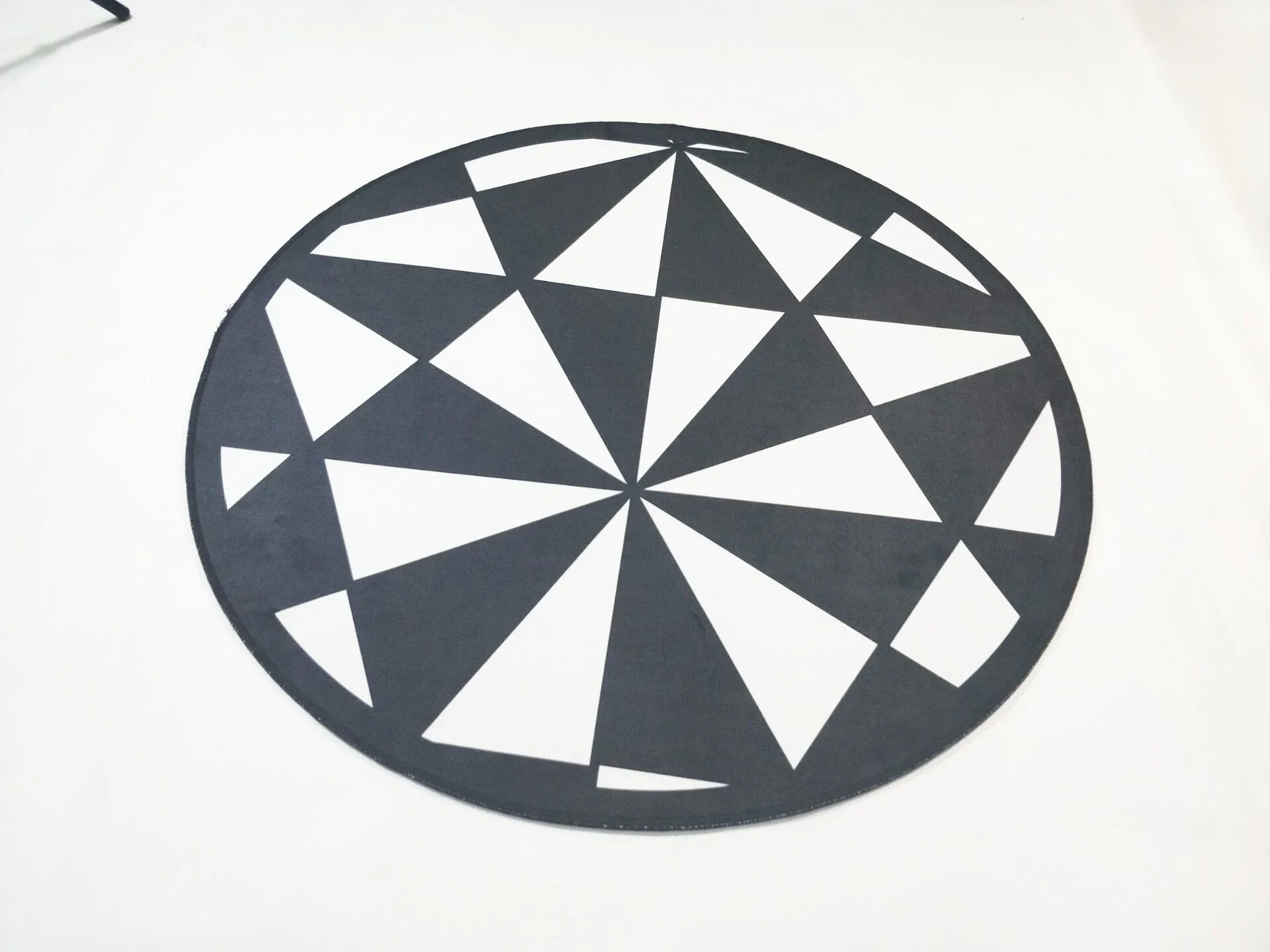 Runder Teppich <br> Geometrische Figur