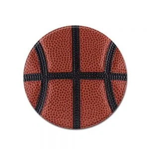 Runder Teppich <br> Hausbasketball