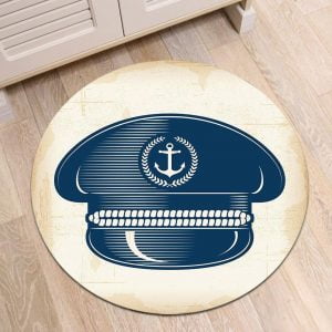 Runder Teppich <br> Kapitän Cap