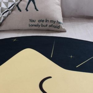 Runder Teppich <br> Magischer Stern