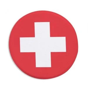 Runder Teppich <br> Schweizerisch