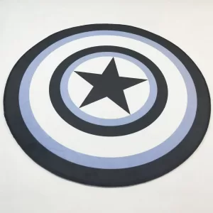 Runder Teppich <br> Stern