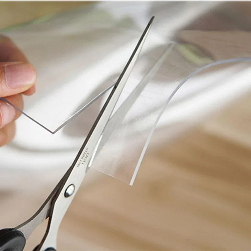 Runder Teppich <br> Transparent Schutz