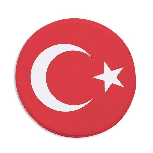 Runder Teppich <br> Türkisch