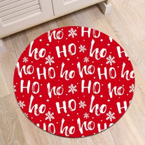 Runder Teppich <br> Weihnachten